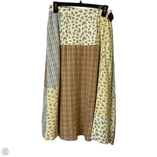 Skirt Maxi By Clothes Mentor In Multi-colored, Size: L