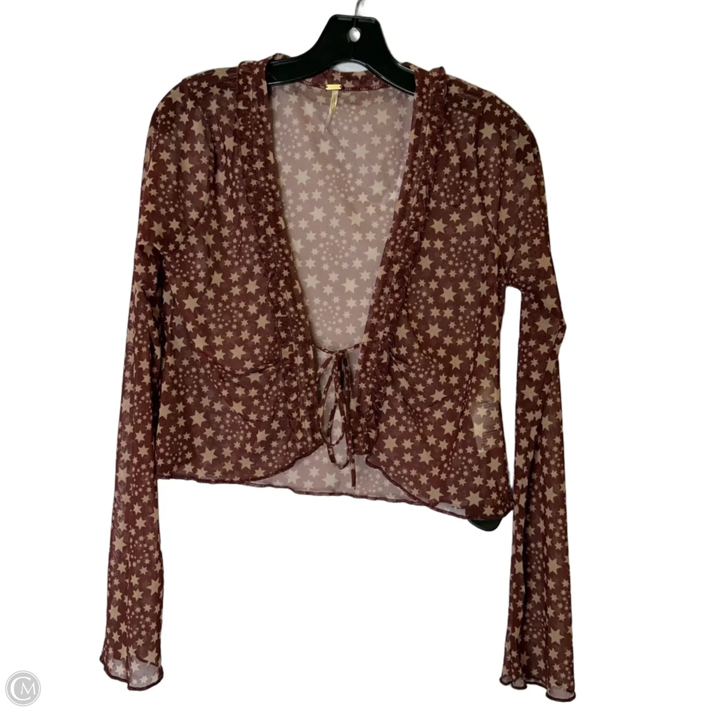 Cardigan By Free People In Red, Size: S