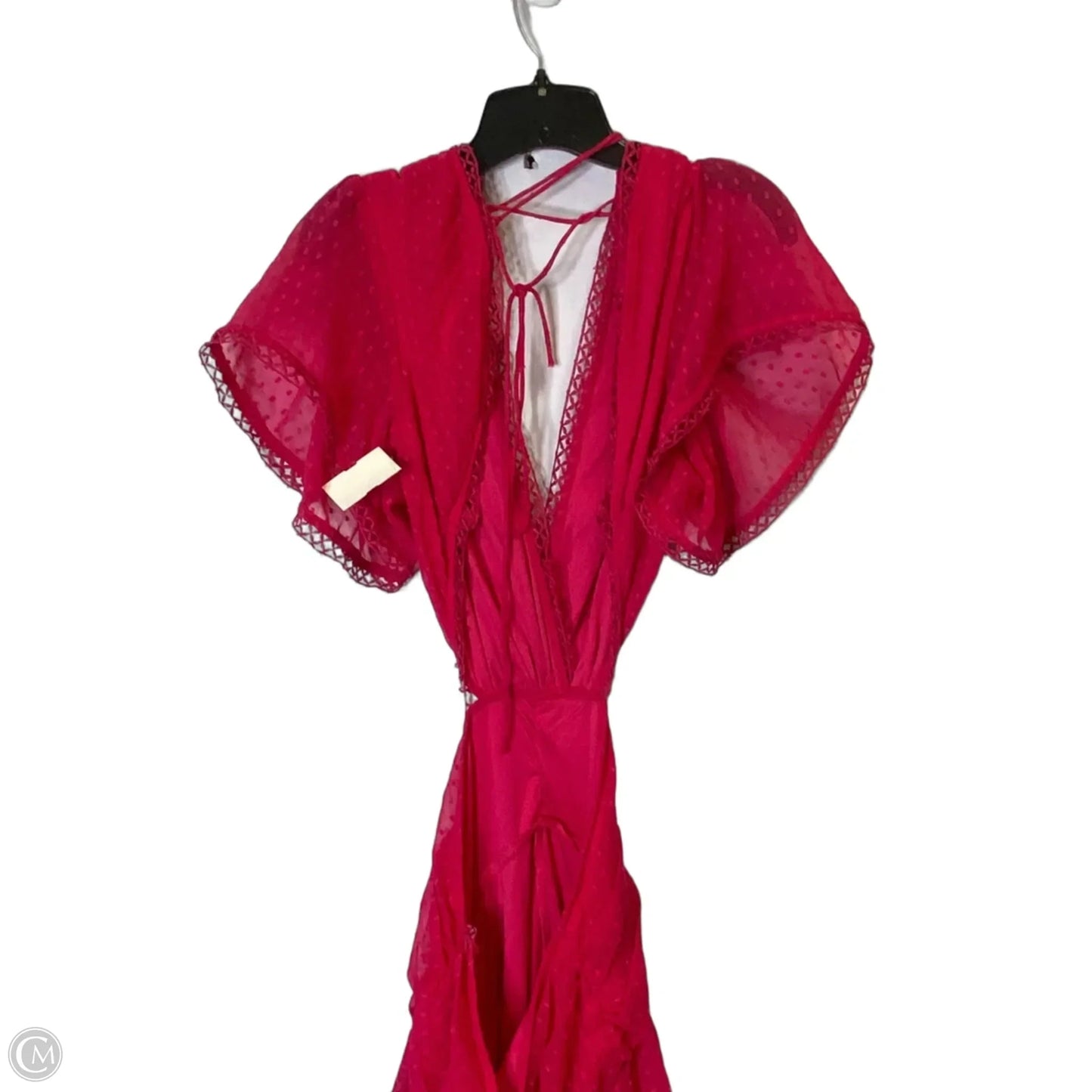 Dress Party Long By Boohoo Boutique In Pink, Size: 12