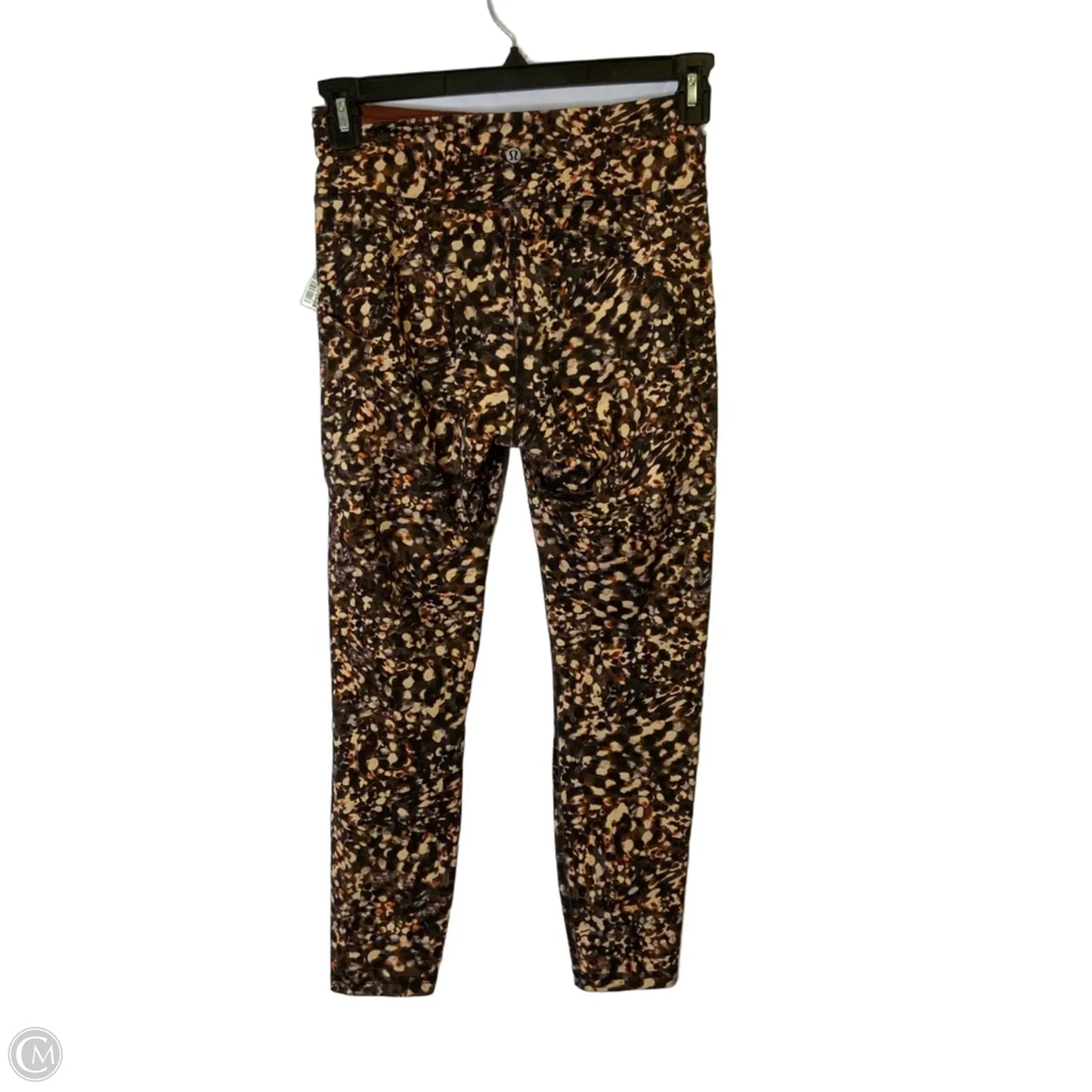 Athletic Leggings By Lululemon In Brown, Size: 8