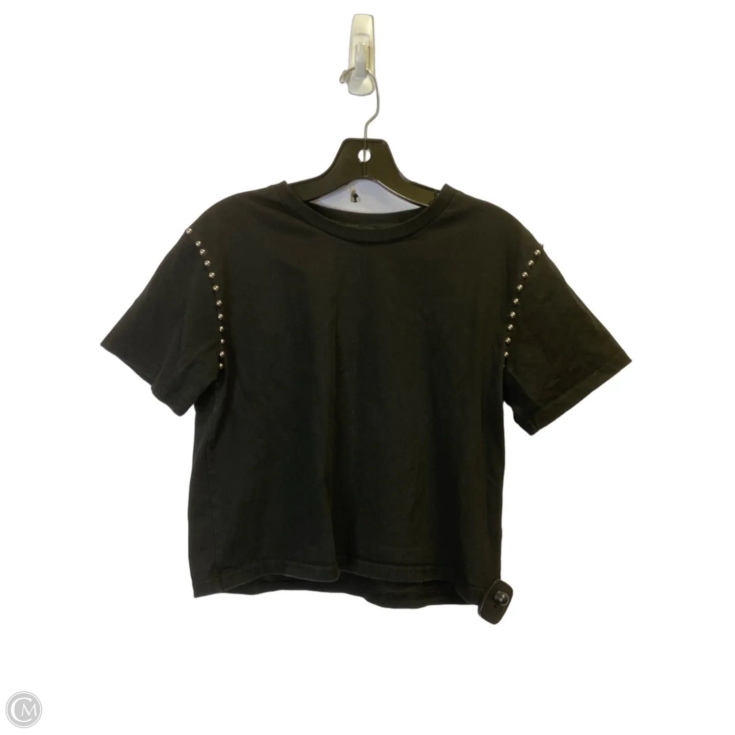 Top Short Sleeve By Blue B In Black, Size: L