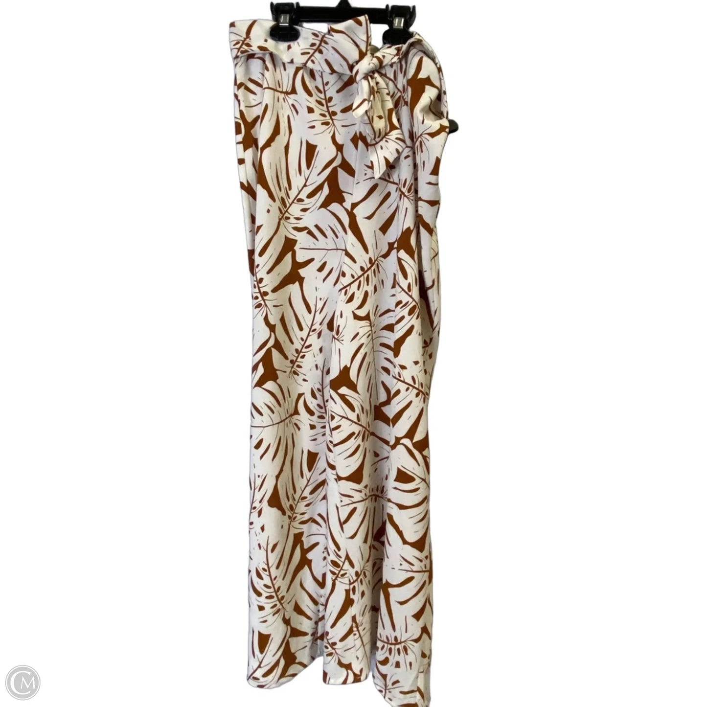 Pants Wide Leg By Eliane Rose In Brown, Size: L