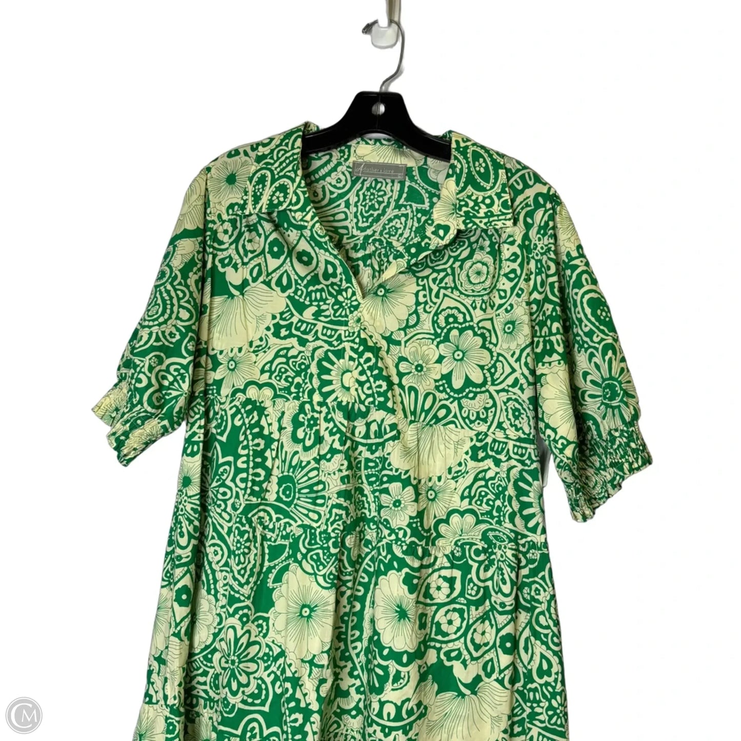 Dress Casual Maxi By Clothes Mentor In Green, Size: L