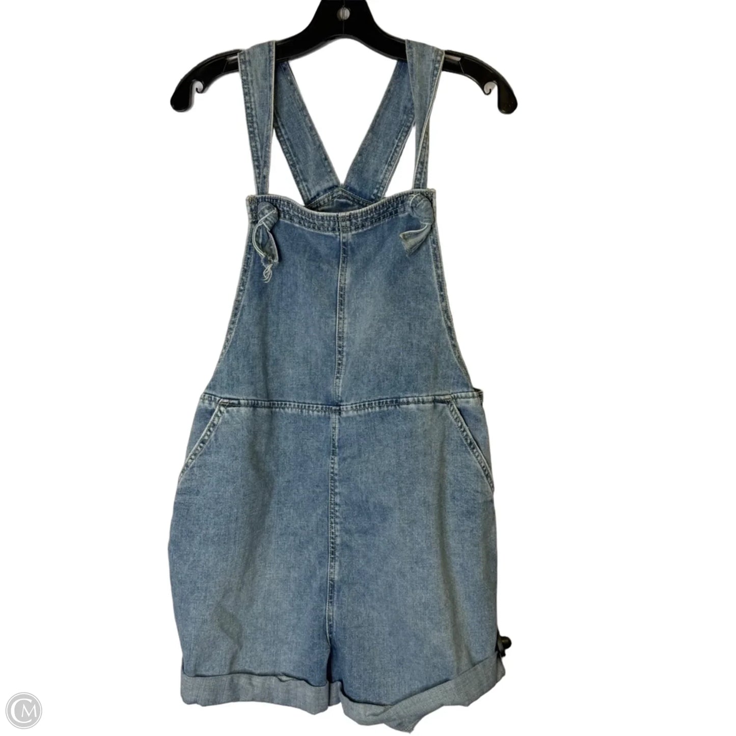 Romper By Aerie In Blue Denim, Size: M