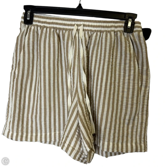 Shorts By Max Studio In Striped Pattern, Size: M