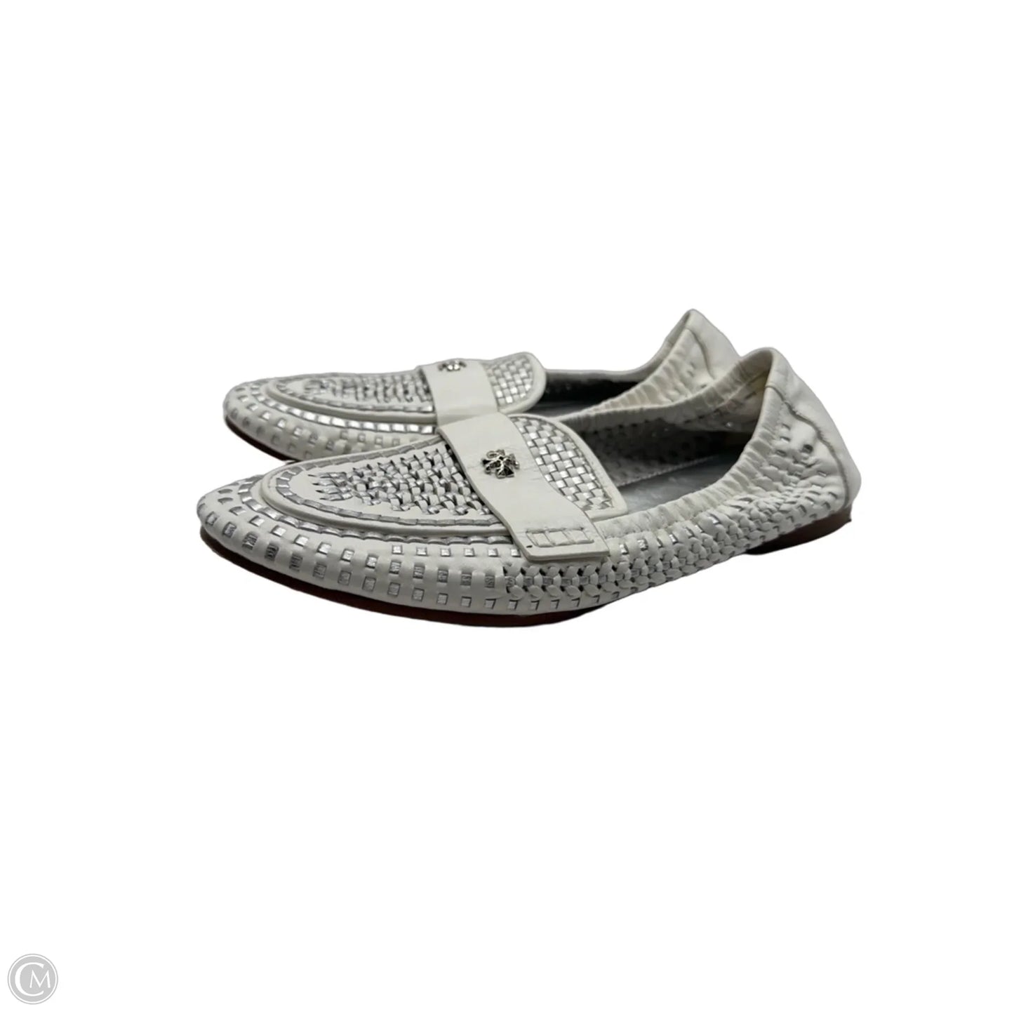 Shoes Designer By Tory Burch In White, Size: 6.5