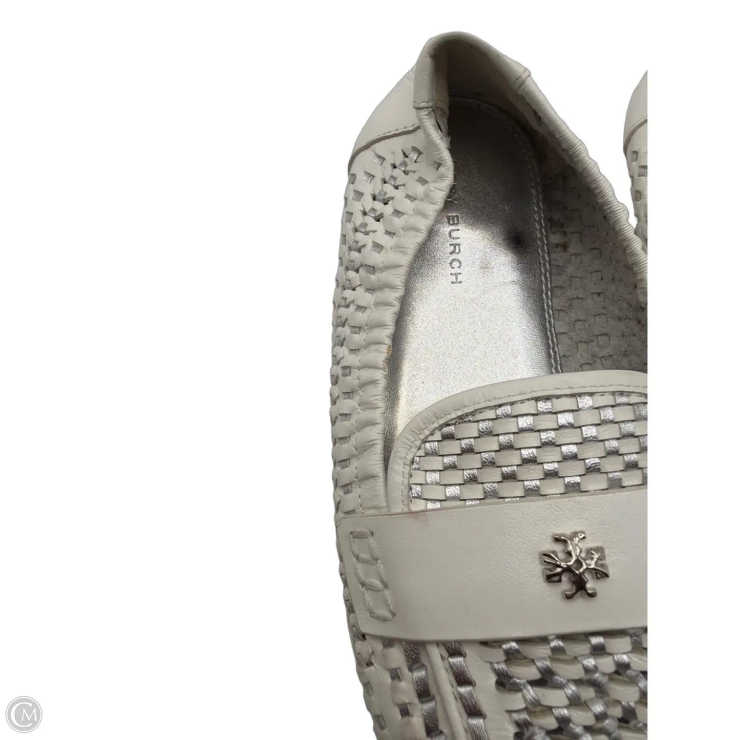 Shoes Designer By Tory Burch In White, Size: 6.5