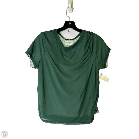 Top Short Sleeve By We The Free In Green, Size: Xl
