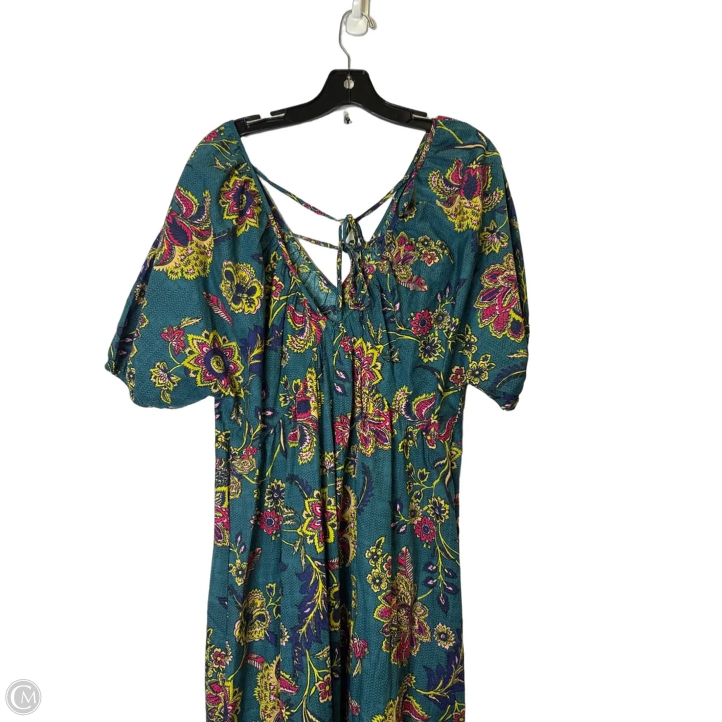 Dress Casual Maxi By Clothes Mentor In Teal, Size: 10