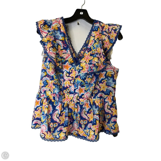 Top Sleeveless By Nanette By Nanette Lepore In Multi-colored, Size: M