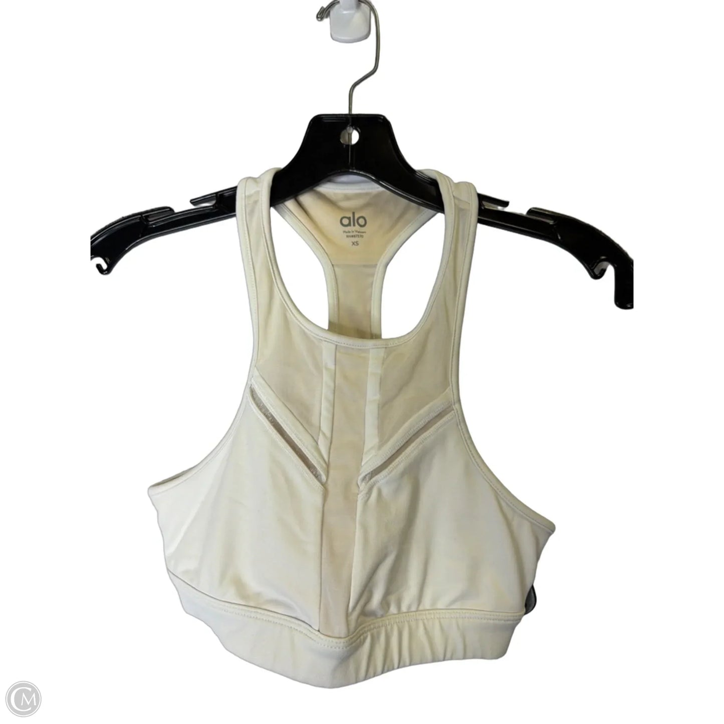 Athletic Bra By Alo In White, Size: Xs