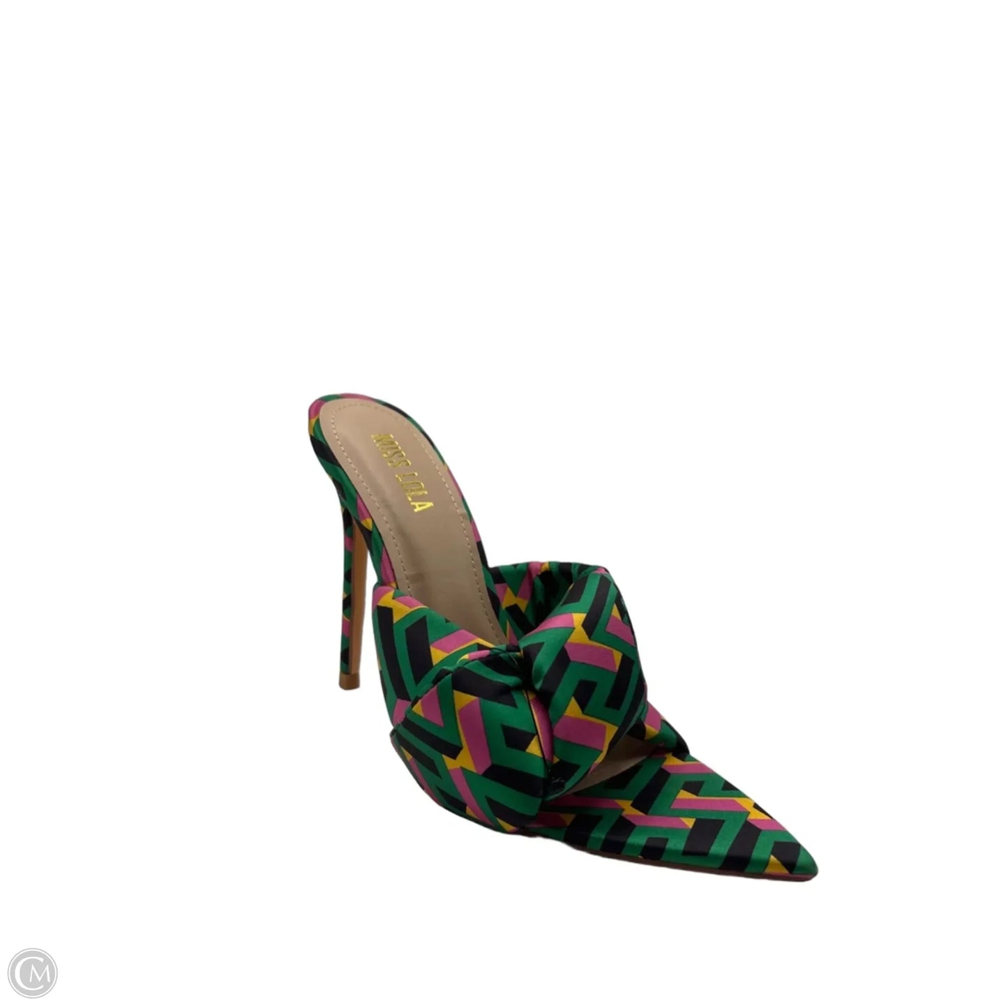 Shoes Heels Stiletto By Clothes Mentor In Green & Pink, Size: 7