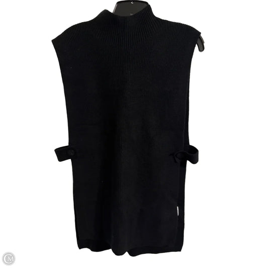 Vest Sweater By Banana Republic In Black, Size: Xs