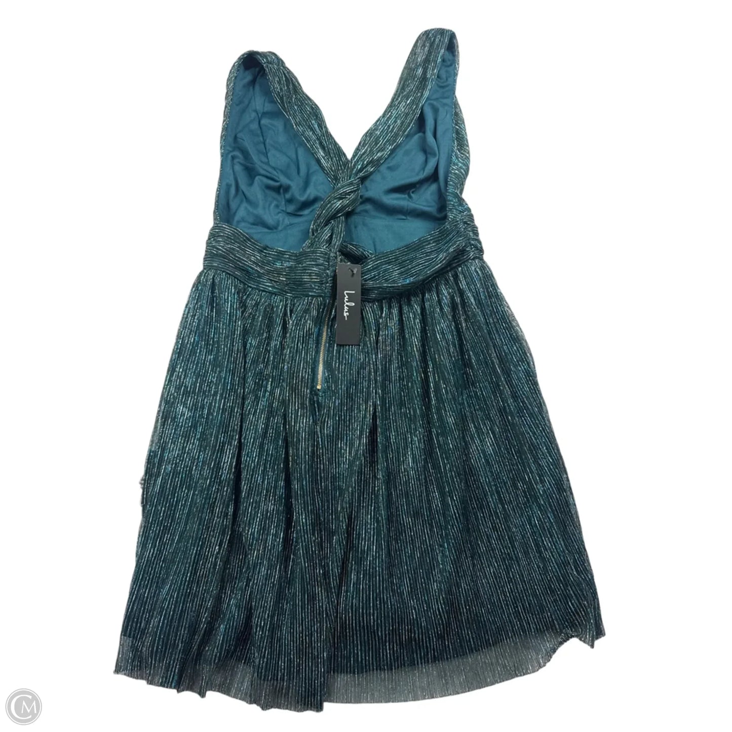 Dress Party Short By Lulus In Teal, Size: L