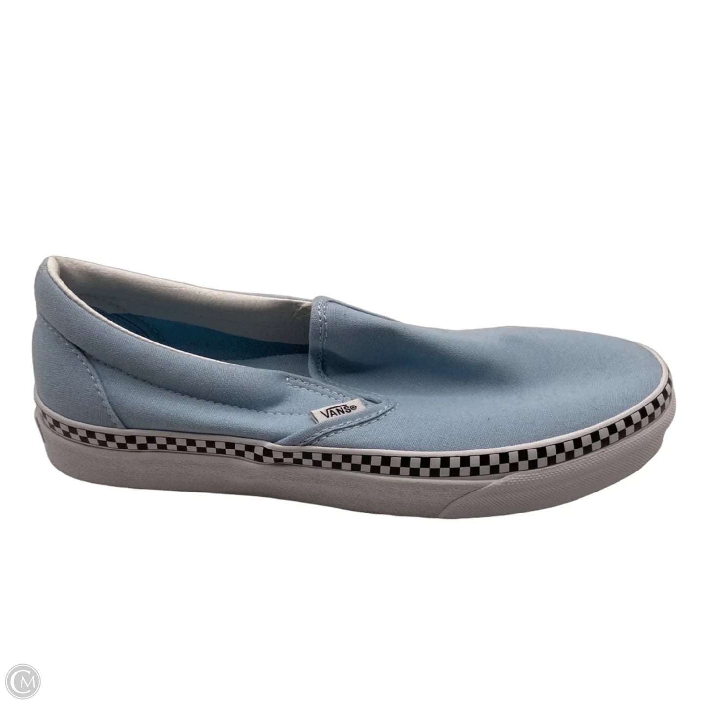 Shoes Sneakers By Vans In Blue, Size: 9