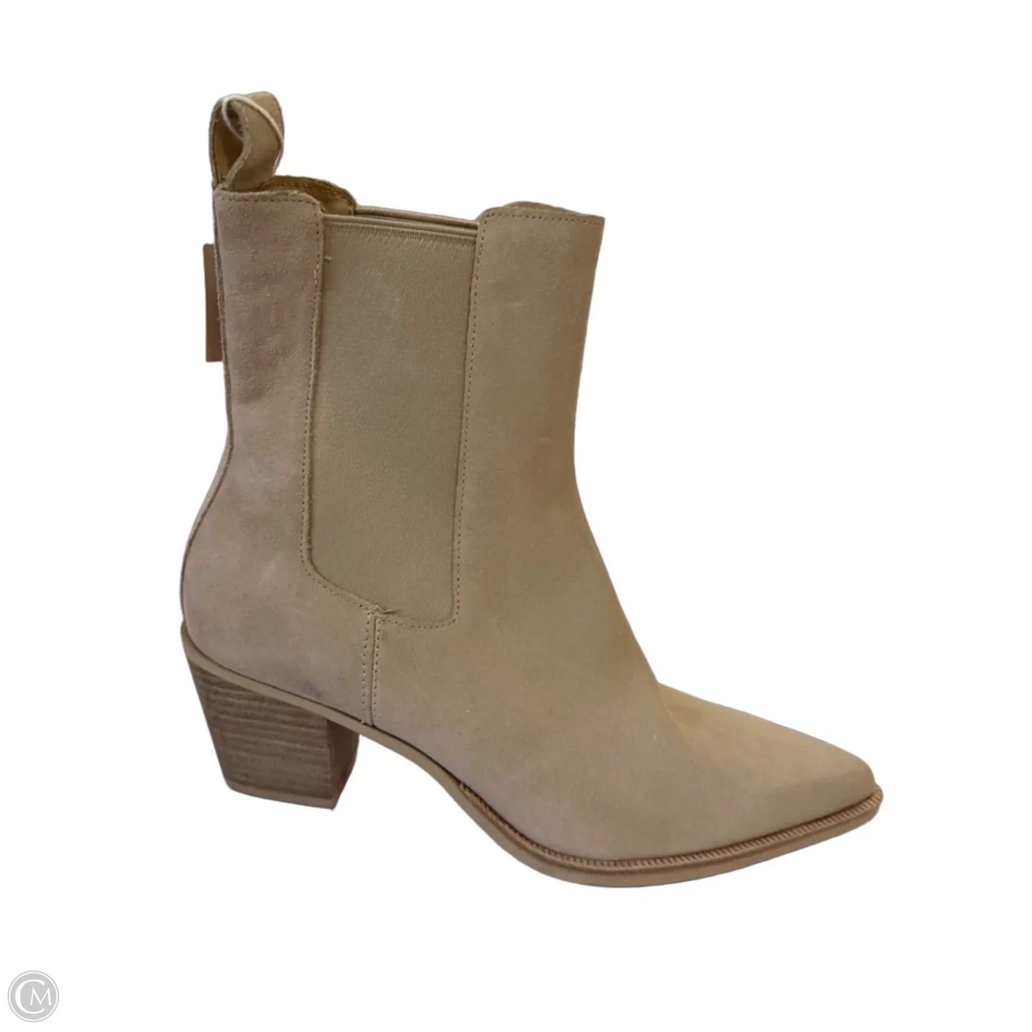Boots Ankle Heels By Dolce Vita In Tan, Size: 7