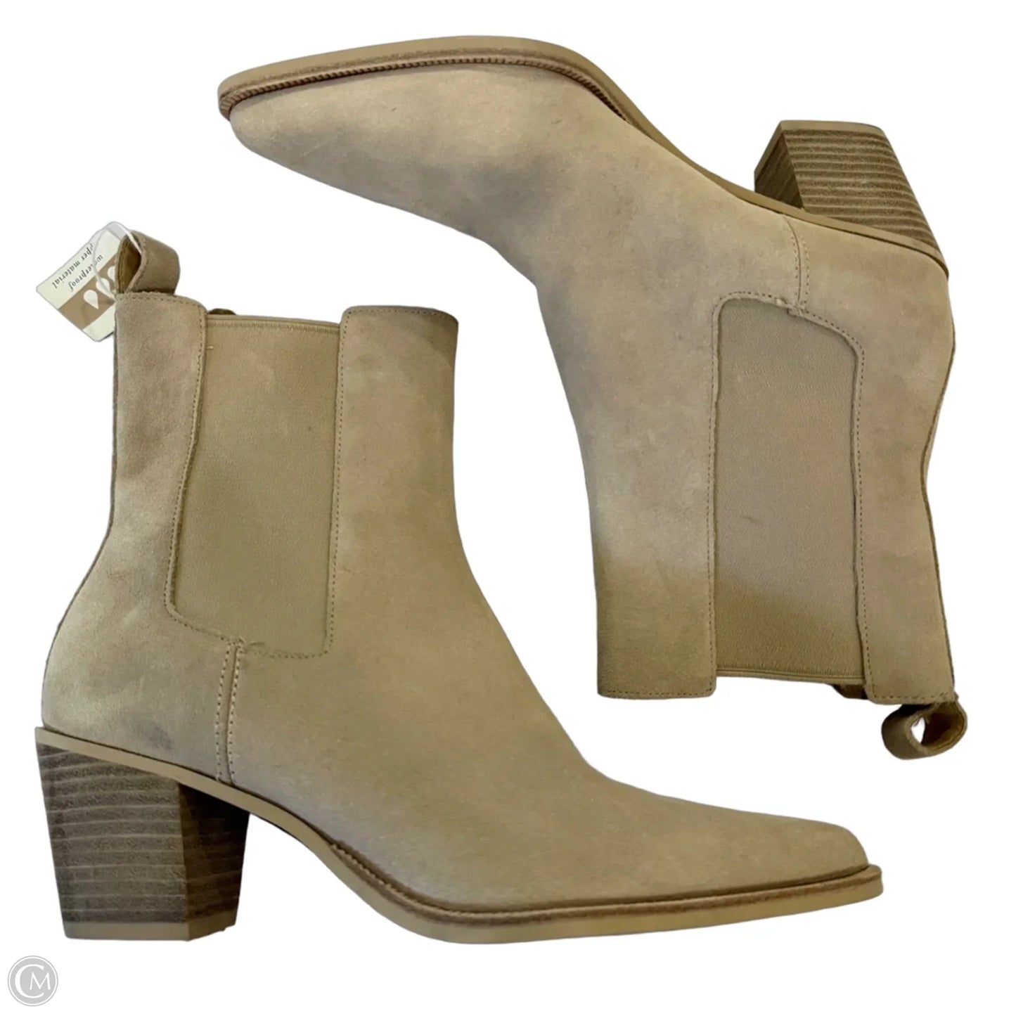 Boots Ankle Heels By Dolce Vita In Tan, Size: 7