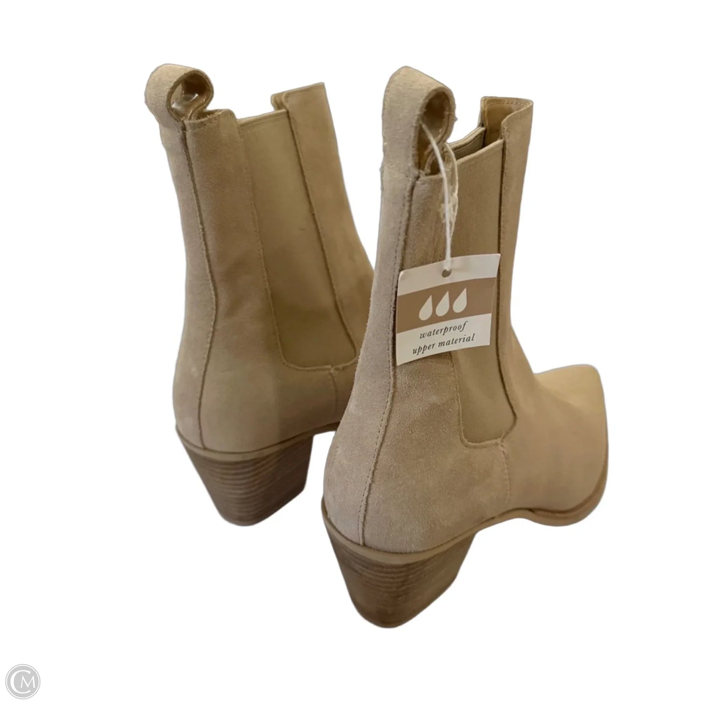 Boots Ankle Heels By Dolce Vita In Tan, Size: 7