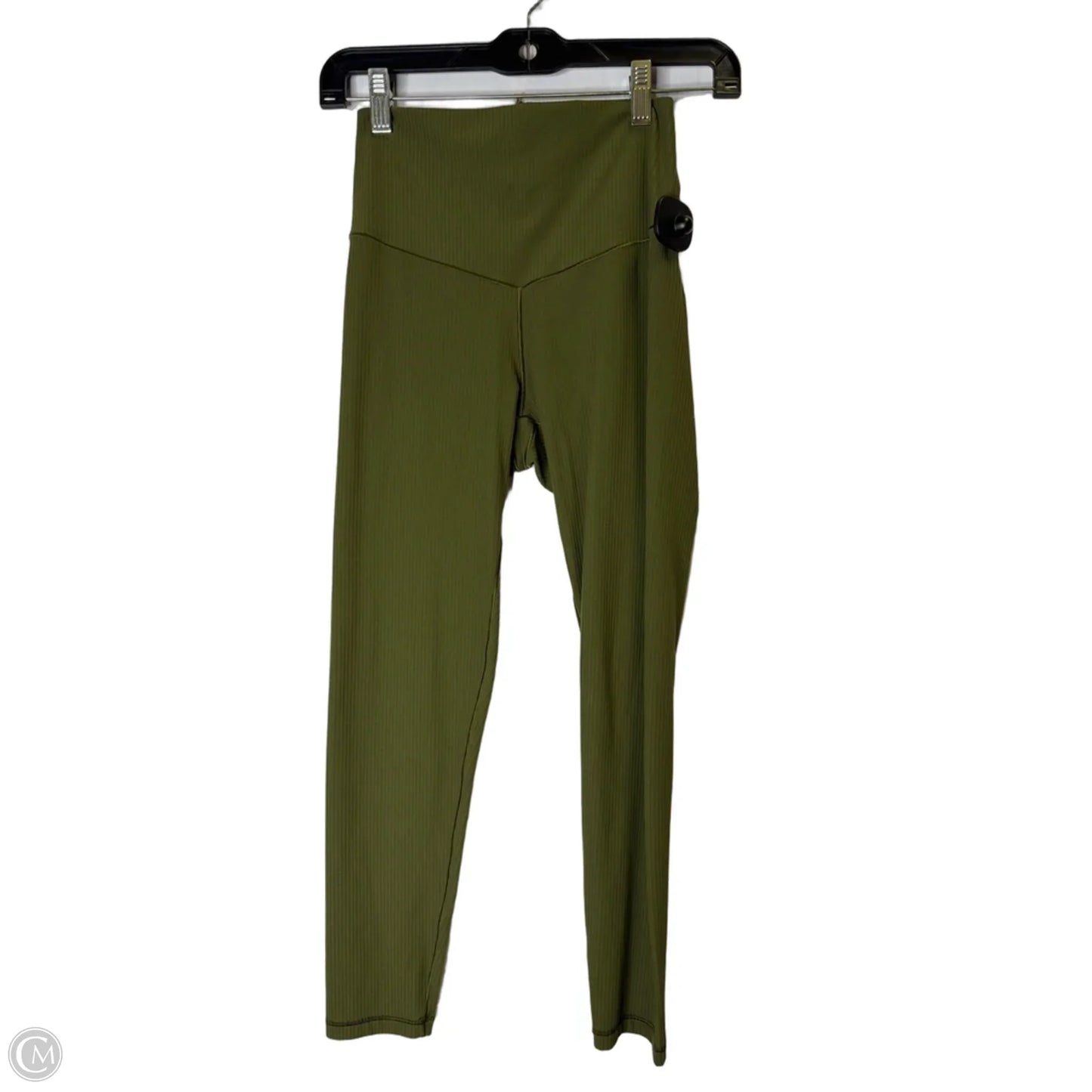 Athletic Leggings By Offline In Green, Size: M