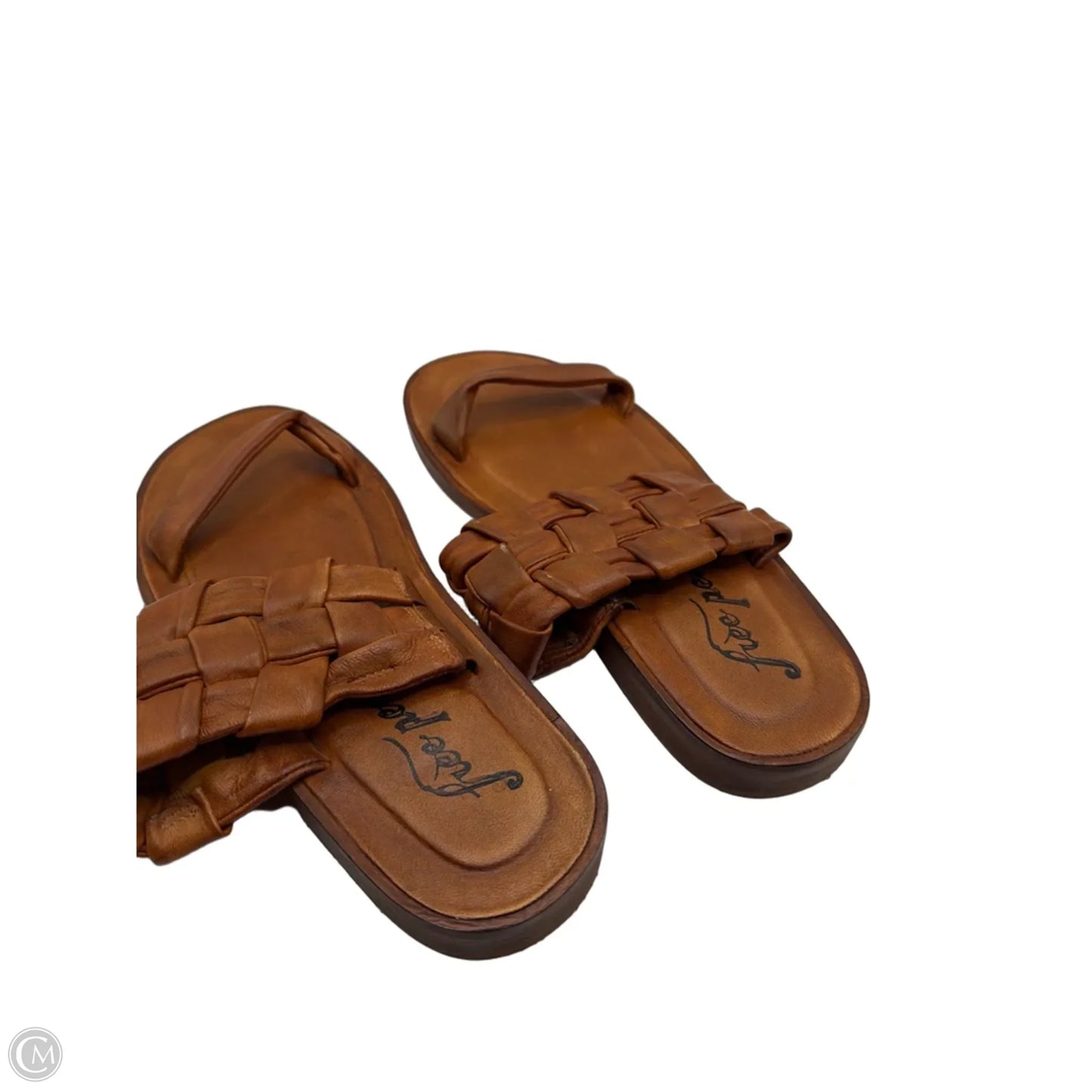 Sandals Flats By Free People In Tan, Size: 6