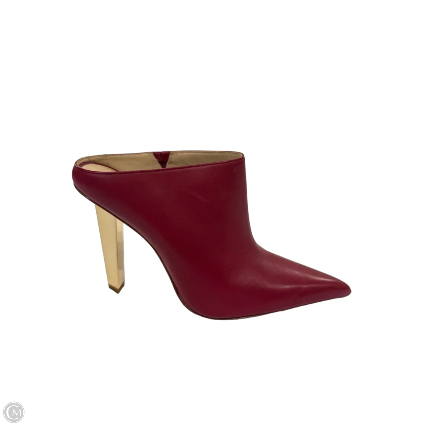 Boots Designer By Michael By Michael Kors In Red, Size: 7
