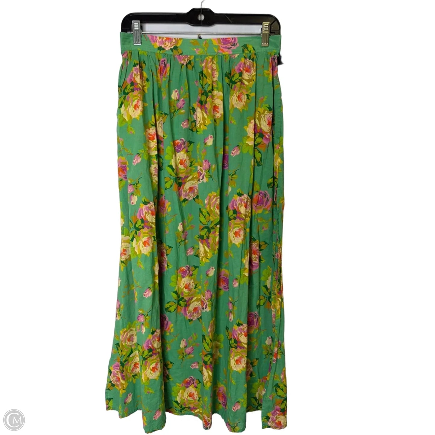 Skirt Maxi By J. Crew In Green, Size: S
