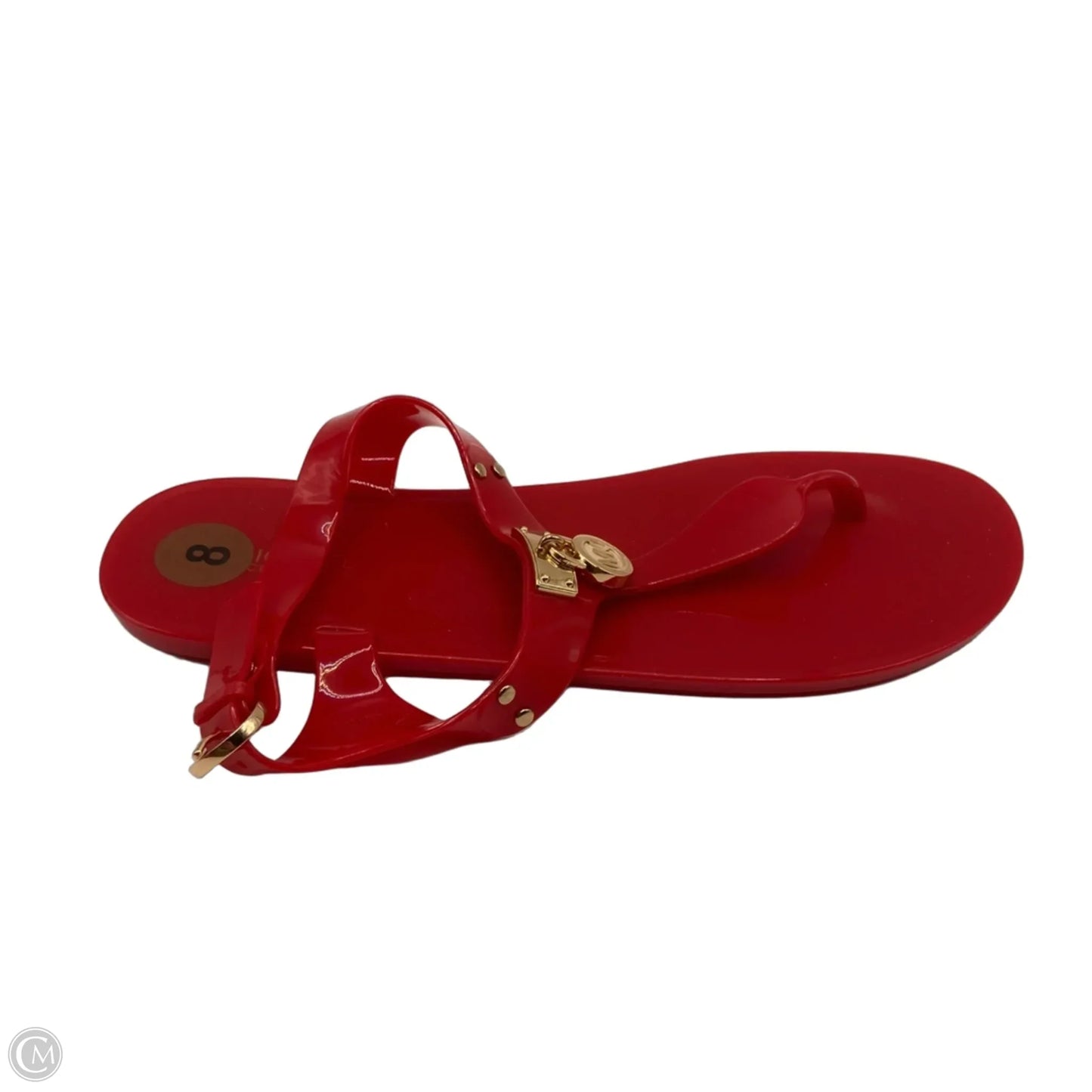Sandals Flats By Cmc In Red, Size: 8