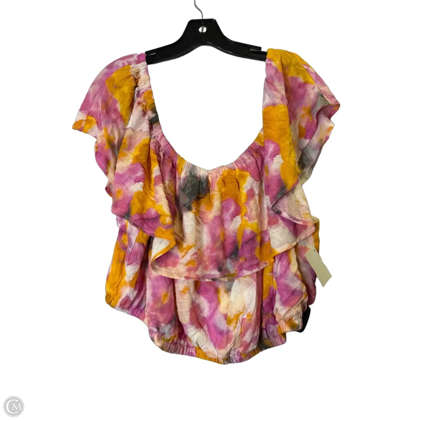 Top Sleeveless By Torrid In Tie Dye Print, Size: 3x