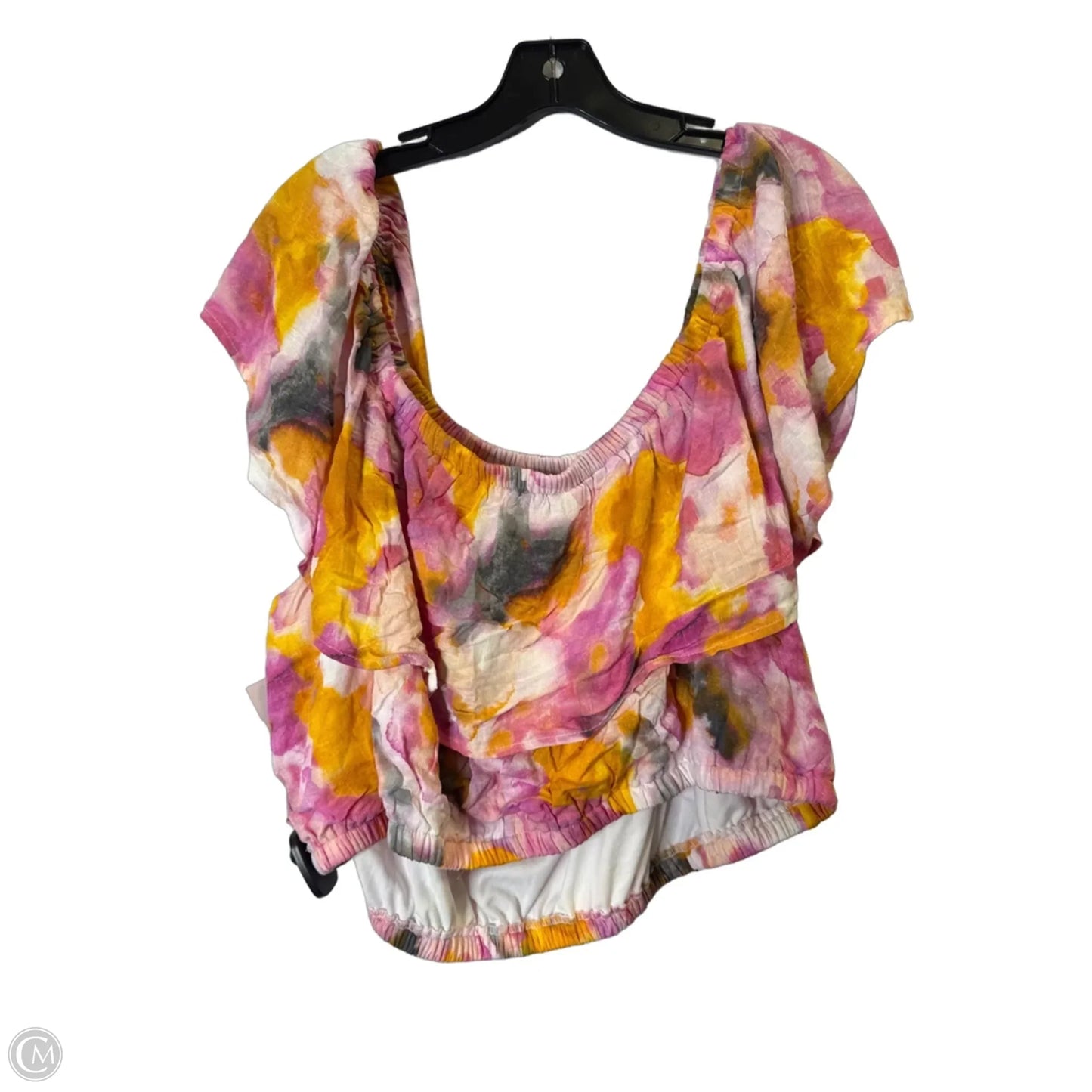 Top Sleeveless By Torrid In Tie Dye Print, Size: 3x