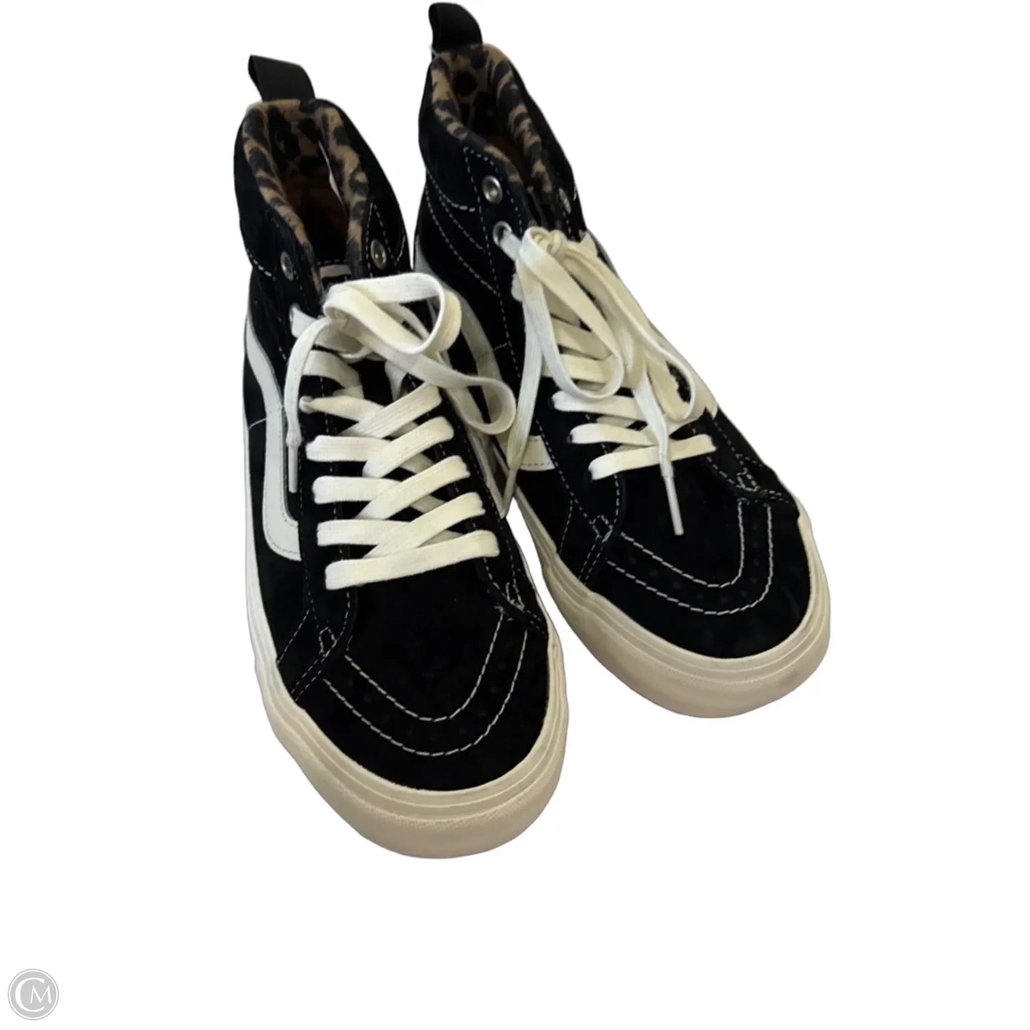 Shoes Sneakers Platform By Vans In Black, Size: 7.5