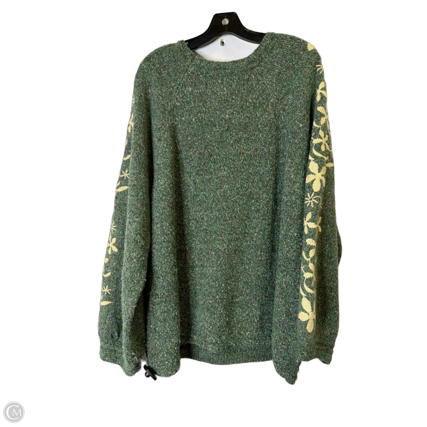 Sweater By C And C In Green, Size: 3x