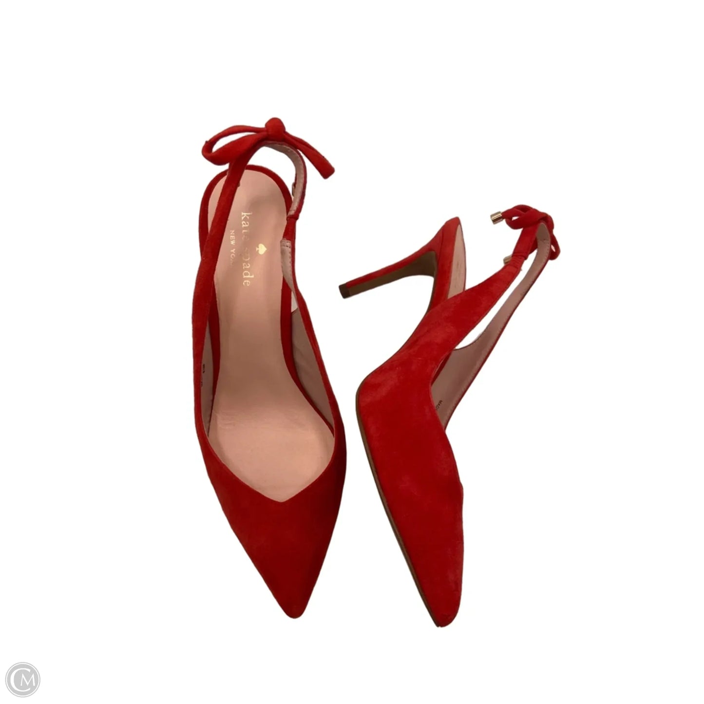 Shoes Designer By Kate Spade In Red, Size: 8.5