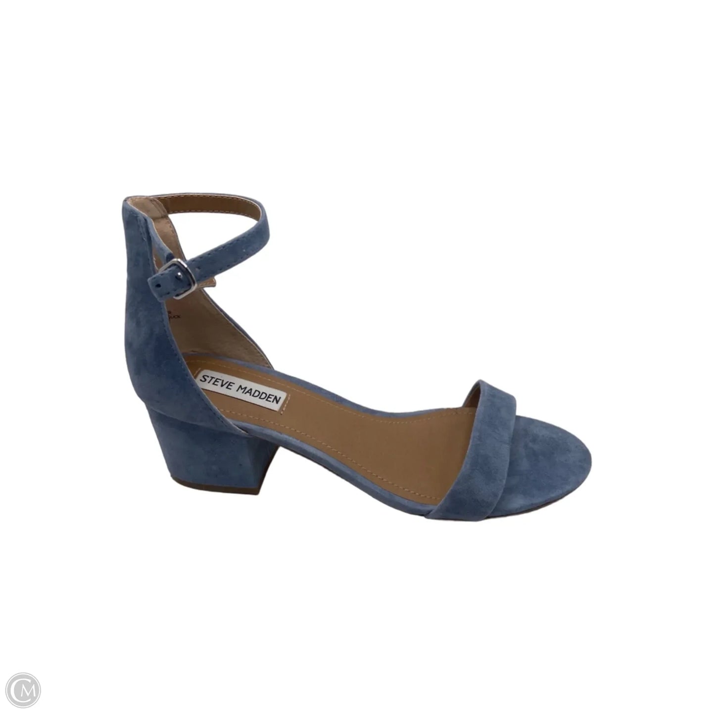 Shoes Heels Block By Steve Madden In Blue, Size: 9