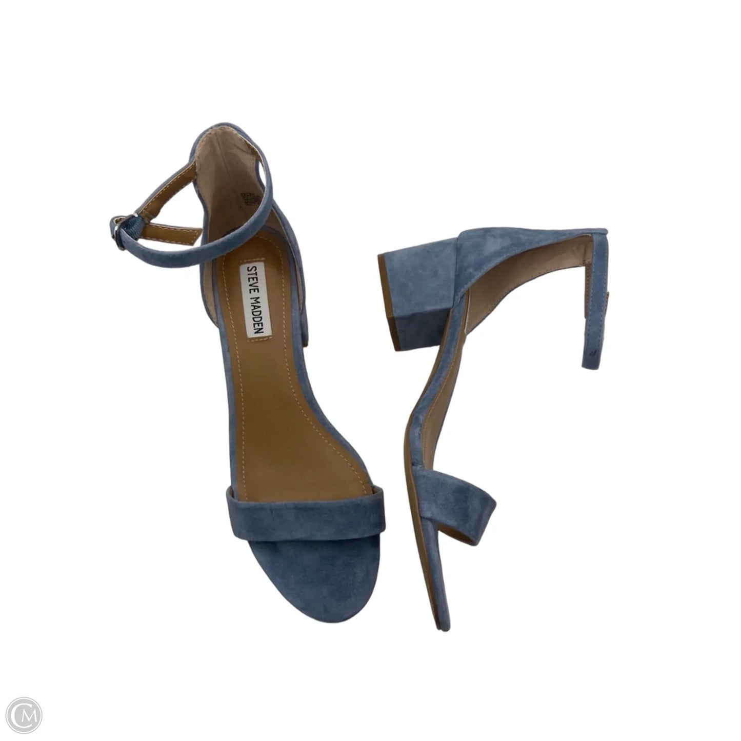 Shoes Heels Block By Steve Madden In Blue, Size: 9
