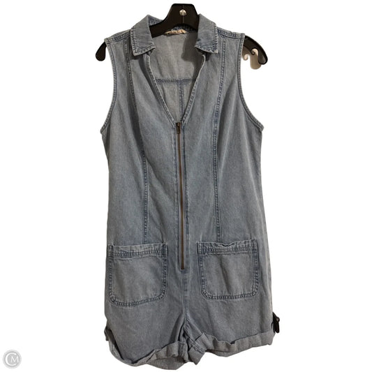 Romper By Chelsea And Violet In Blue Denim, Size: S