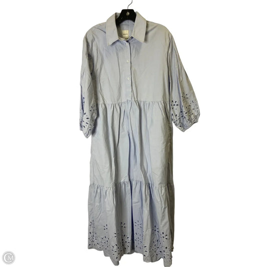 Dress Casual Maxi By Maeve In Blue, Size: S