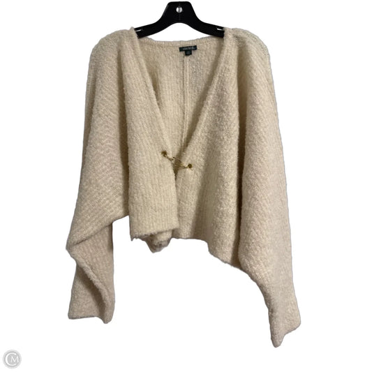 Sweater Cardigan By Wild Fable In Cream, Size: Xxl