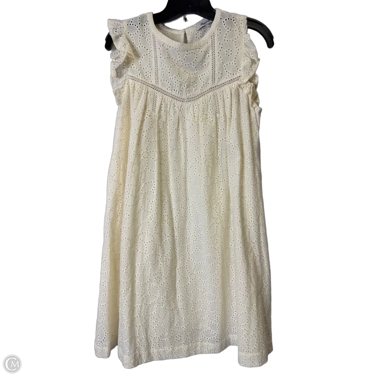 Dress Casual Short By Madewell In Cream, Size: M