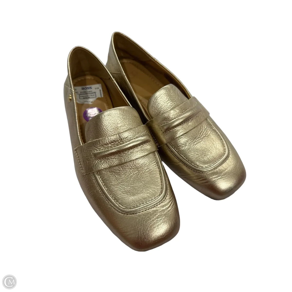 Shoes Designer By Ugg In Gold, Size: 6.5