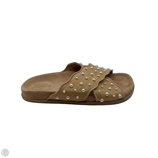 Sandals Flats By J. Crew In Brown, Size: 6.5