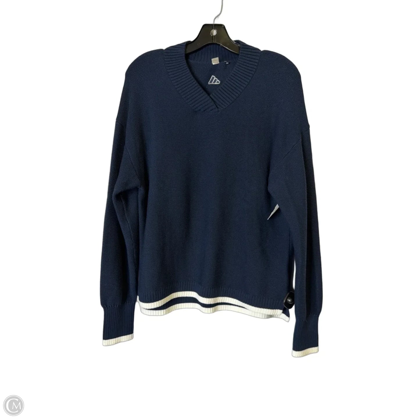 Sweater By Adidas In Blue, Size: M
