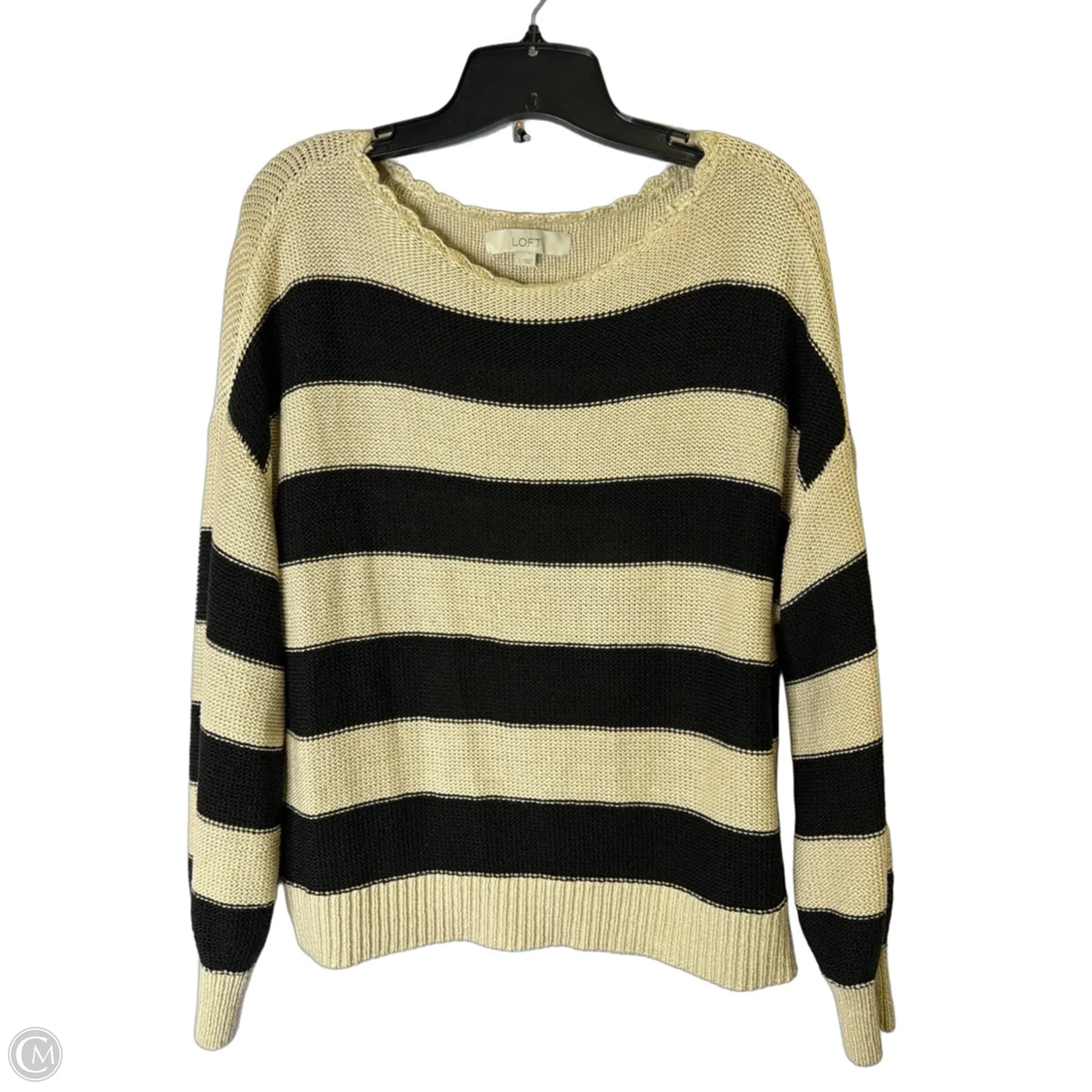 Sweater By Loft In Tan, Size: L