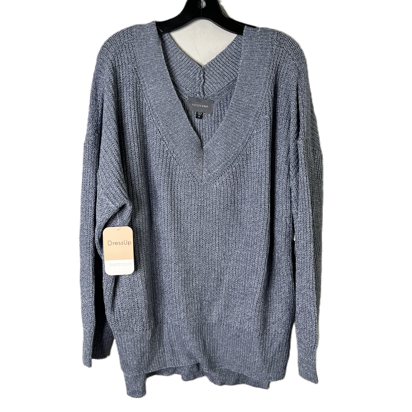 Sweater By Hudson Grey In Blue, Size: Xl