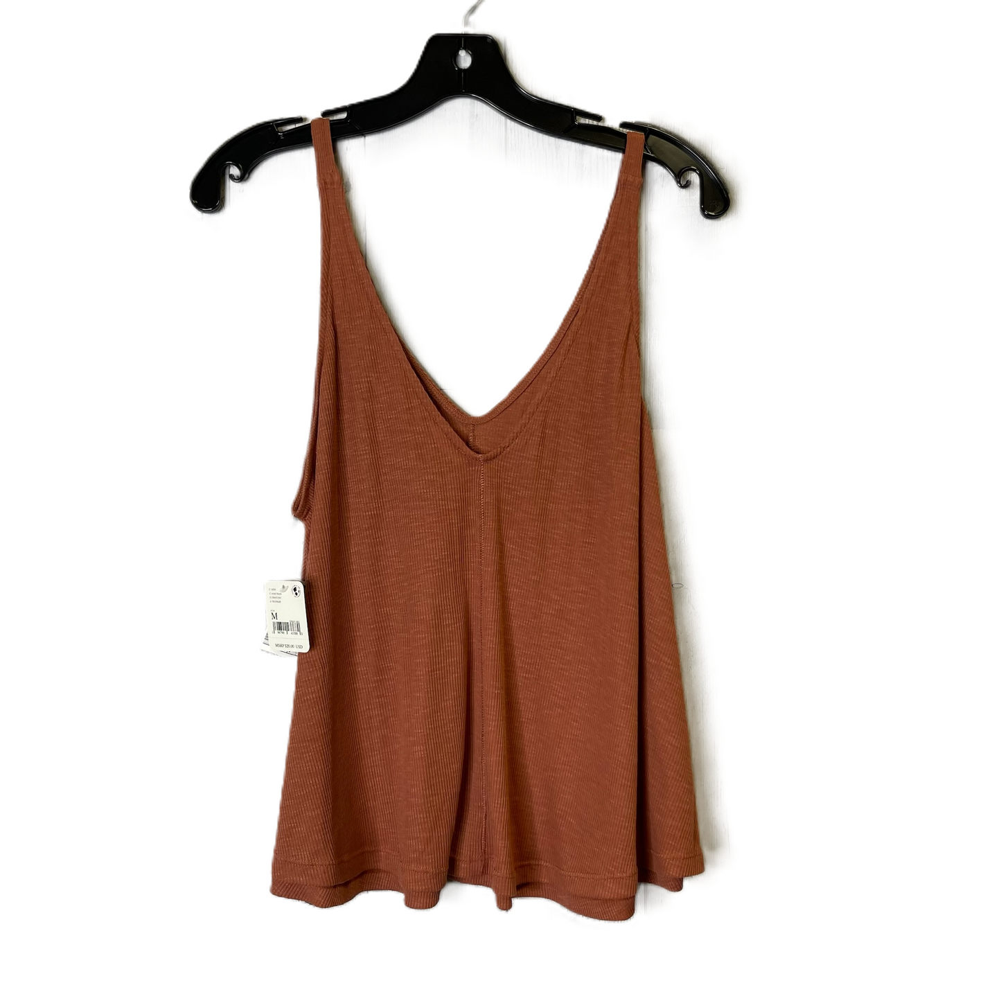 Orange Top Sleeveless By Free People, Size: M