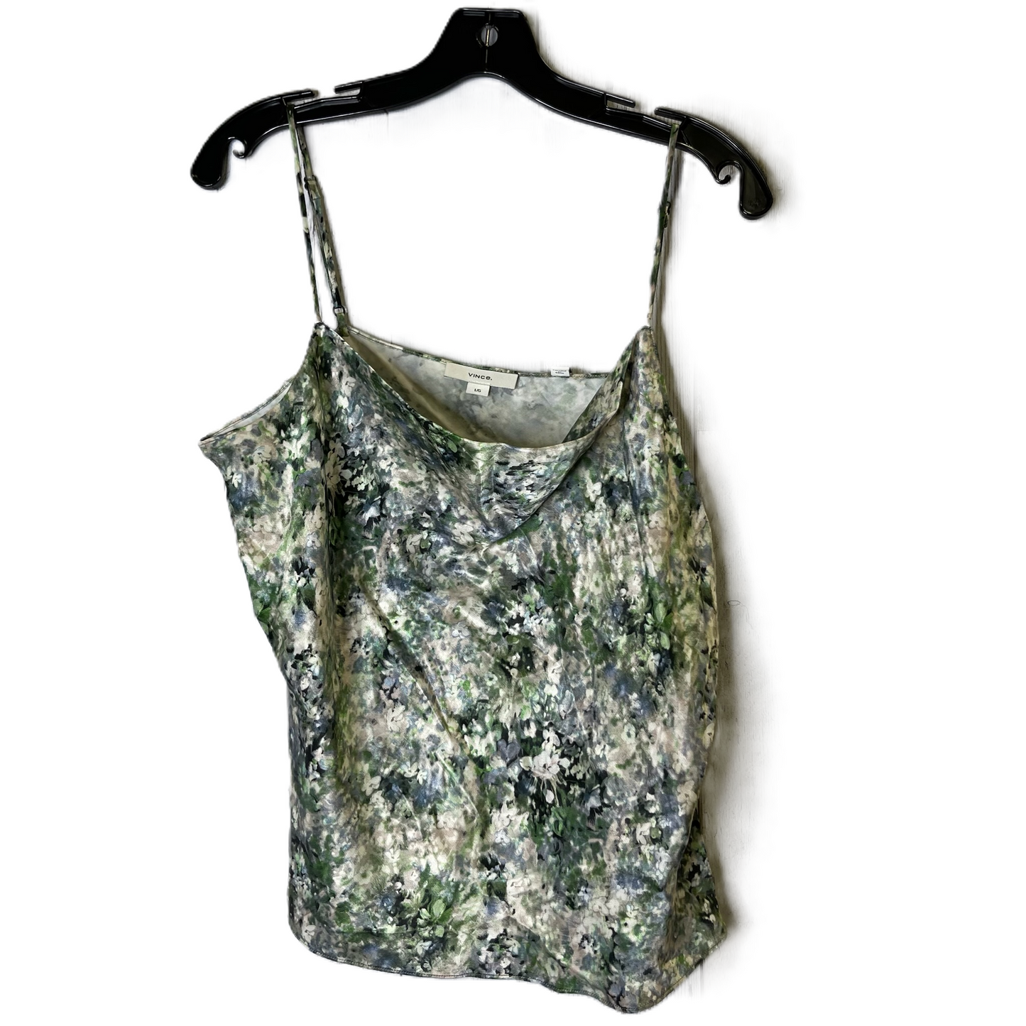 Green Top Sleeveless By Vince, Size: L