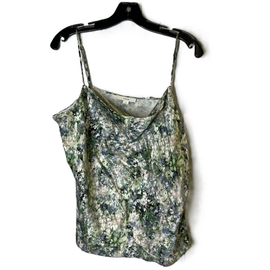 Green Top Sleeveless By Vince, Size: L