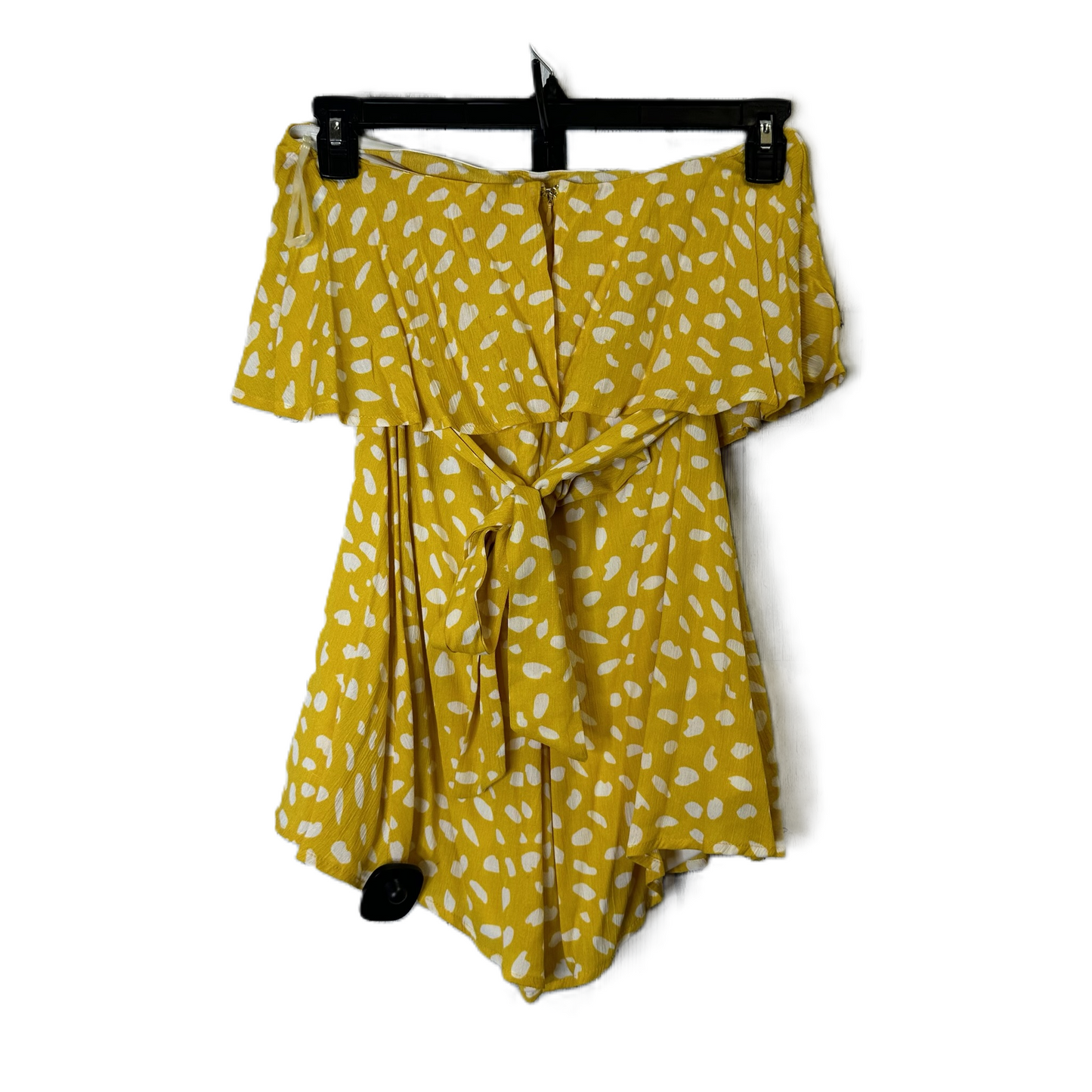 Yellow Romper By Pink Lily, Size: S