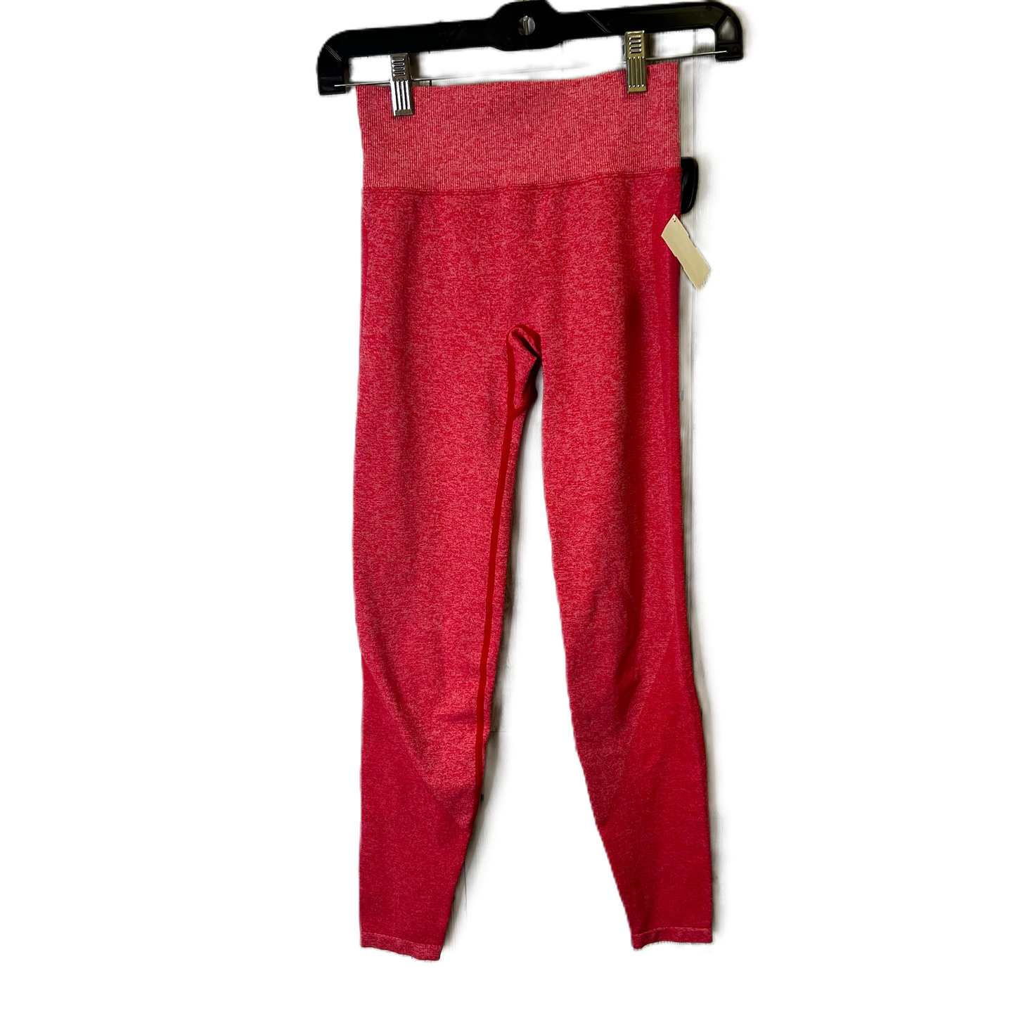 Red Athletic Leggings By Pink, Size: S