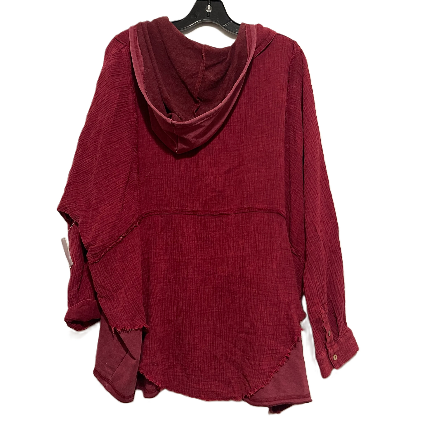 Top Long Sleeve By Oli & Hali In Red, Size: S