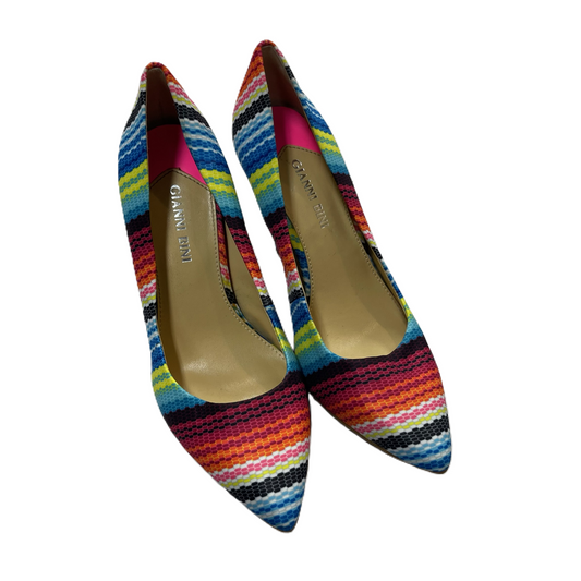 Shoes Heels Stiletto By Giani Bernini In Multi-colored, Size: 7